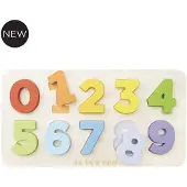 Le Toy Van Petilou Insérer un puzzle avec des chiffres