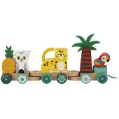 Janod Train Multicolore Enfants