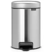 Brabantia NewIcon Poubelle à Pédale 3 Litres Matt Steel