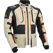 Acerbis Veste textile Rally Pro pour moto, beige/noir, taille 2XL