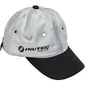 Inuteq Headcool Smart Zip - Casquette rafraîchissante - Fonctionne avec de l'eau - Légère - Jusqu'à 8 heures de fraîcheur - Argent