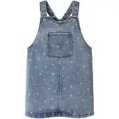 Name it Jupe 'NMFROSA' bleu denim / bleu clair / jaune clair / rose