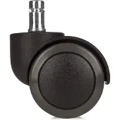 Hjh OFFICE 5 Roulettes Pour Sols Durs 11mm / 50mm, Roulettes Sols Durs Pour Siège De Bureau Hjh Office