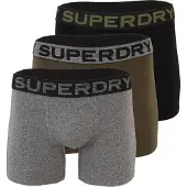 Superdry M3110476a Boxers 3 Units Multicolore XL Homme