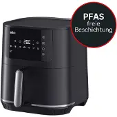 Braun Friteuse à Air Multifry 5 HF5034 6L 1700W 8 Programmes Noir Mat