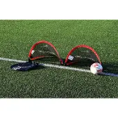 Precision Pop-up Set de buts de football - 80x45 cm - Jouets de sport