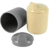 Dantoy Gobelets Anti-Mush Beige/Mocca, 2lg.
