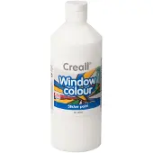 Creall Peinture pour vitres Creall blanche, 500ml