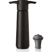 VacuVin Vacu vin 0854460 pompe + bouchon noir/gris