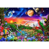 Bluebird Puzzle Puzzle Cosmic Paradise - 1000 pièces