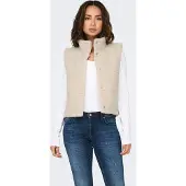 ONLY Gilet 'Sandra' greige