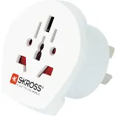 Skross Adaptateur de voyage Skross Blanc