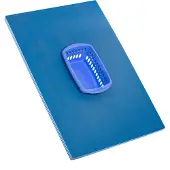 Softee Tapis de sol - - Taille unique - Bleu - 150x100x6 cm - Panier 43x27 cm