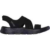 SKECHERS Femmes, Sandales, Go Walk Flex Zandal-Enticing - Dames Sandalen - Zwart, Noir, (38)