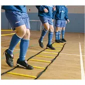 Precision Indoor Agility Ladder 4 M Bleu