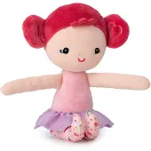 Lilliputiens Aline With Heart Bag Doll Rose Enfants