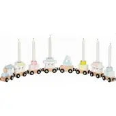 Goki Train d'anniversaire en bois Goki, 10dlg.