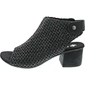 Rieker Sandales Eagle pour femmes, modèle haut, couleur noire, élégantes