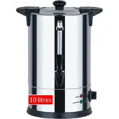 Casselin Distributeur d'eau chaude en acier inoxydable 10 litres