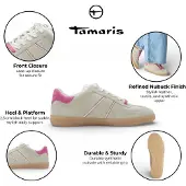 Tamaris Baskets en cuir