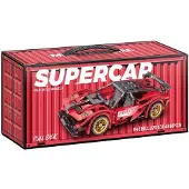 Lobbes Bouwsteentjes Set Pull Back Sport Auto - 488dlg.