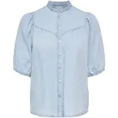 ONLY Chemisier 'ONLCharis' bleu pastel