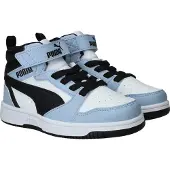Puma Baskets 'Rebound V6' bleu clair / noir / blanc