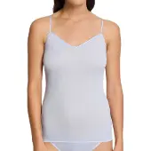 Hanro Haut ' Cotton Seamless ' bleu clair