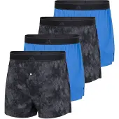 Adidas Boxers ' Active Woven ' bleu clair / gris foncé