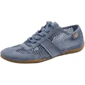 Tamaris Chaussure de sport à lacets bleu-gris