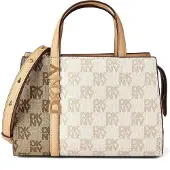 DKNY Avril Small Satchel Bag Marron