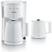 Severin KA9309 Cafetière isotherme avec 2ème verseuse isotherme