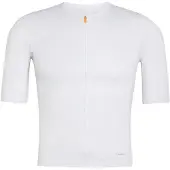 Adidas Tempo Cycling Short Sleeve Jersey Blanc L Homme