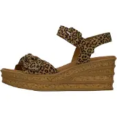 Gabor Sandales compensées Femme Leopard