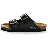 Bayton Mule 'JANNY' marron / or / noir
