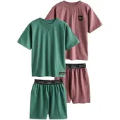 Next Pyjama roseau / magenta / noir