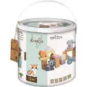 Jouéco The Wildies Wooden Blocks, 50pcs