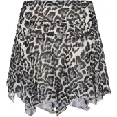 Faina Jupe noir / blanc cassé