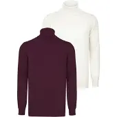 Felix Hardy Pull-over violet foncé / blanc