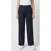 BOSS Pantalon à pince 'Taquina' bleu marine