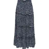 ONLY Jupe 'ONLFernanda' bleu marine / blanc