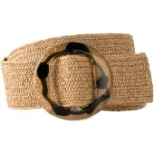 Bonprix Ceinture aspect paille