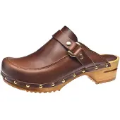 Sanita Wood-Lillen Open Clog Brown Gr.36