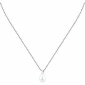 Morellato - Silver necklace with freshwater pearl Perla SXU41 (chain. pendant), (Argent)