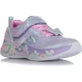 SKECHERS Baskets jaune / menthe / lavande / rose
