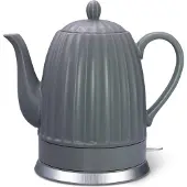 Maestro Bouilloire électrique en céramique MR-077 1,5 l 1500 W Grise