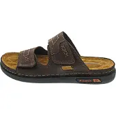 Rohde CENTO : Sandales pour hommes, couleur marron, style décontracté