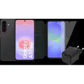 Samsung Galaxy A37 128 Go Noir 5G + Pack d'Accessoires Complet