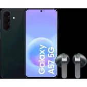Samsung Galaxy A57 128 Go Bleu Foncé 5G + Galaxy Buds4 Noir
