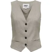 ONLY Uniquement ONLLINDA S/L Gilet ajusté à la taille TLR Fungi/Mélange 42